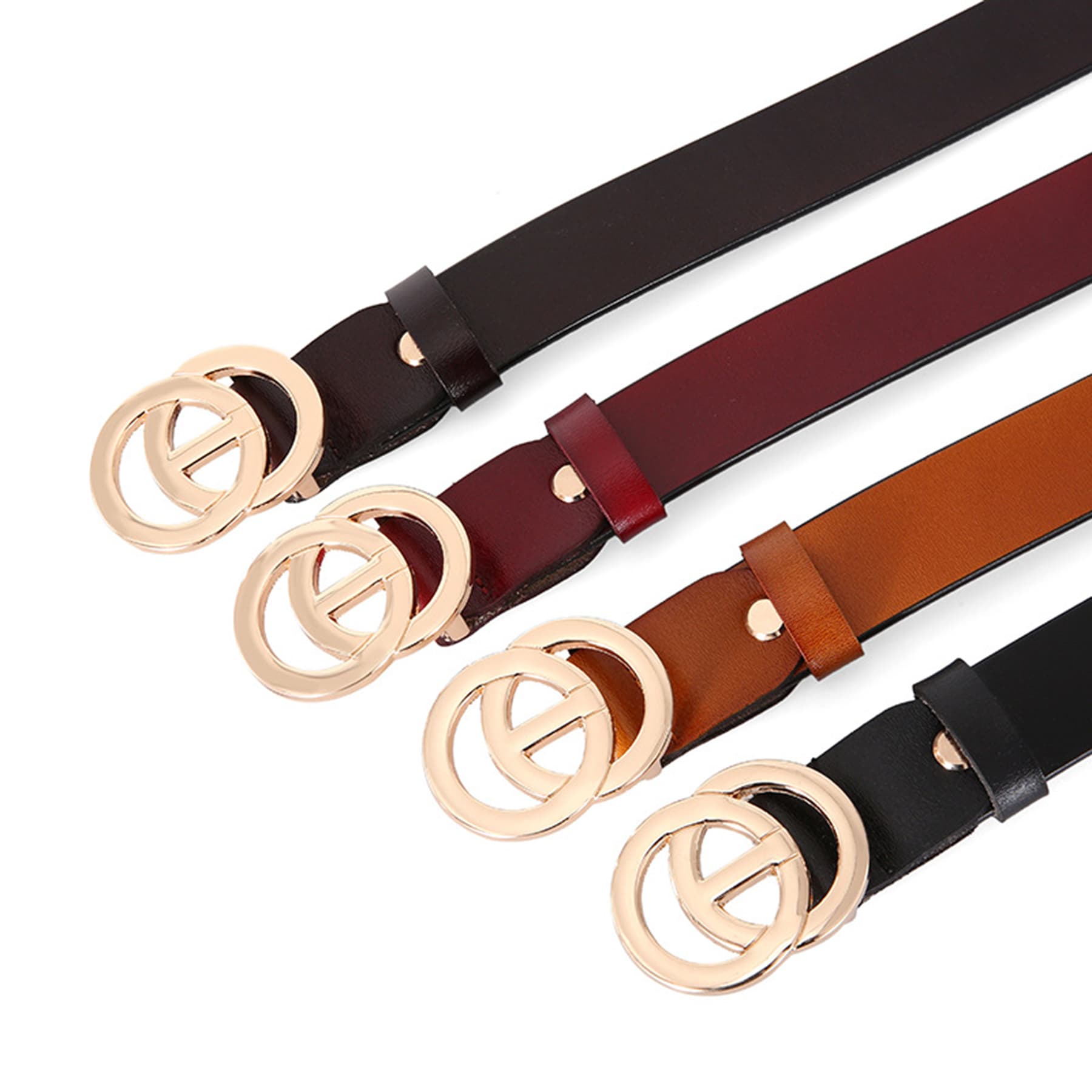 Ladies Slim Leather Belt thumbnail 4