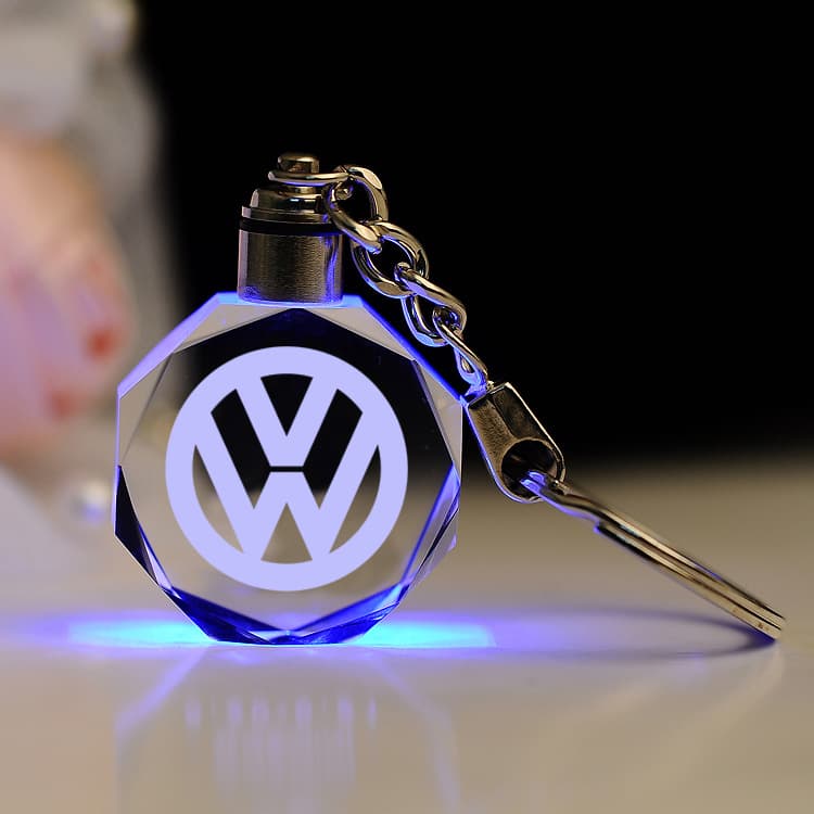 LED Light Crystal Key Chain thumbnail 5