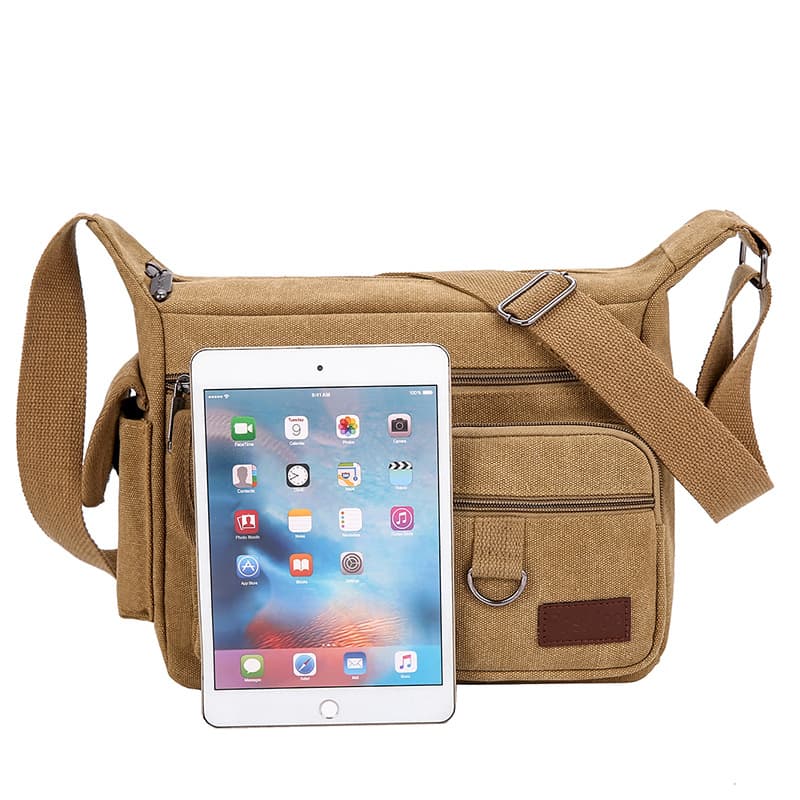 Canvas Shoulder Bag thumbnail 3