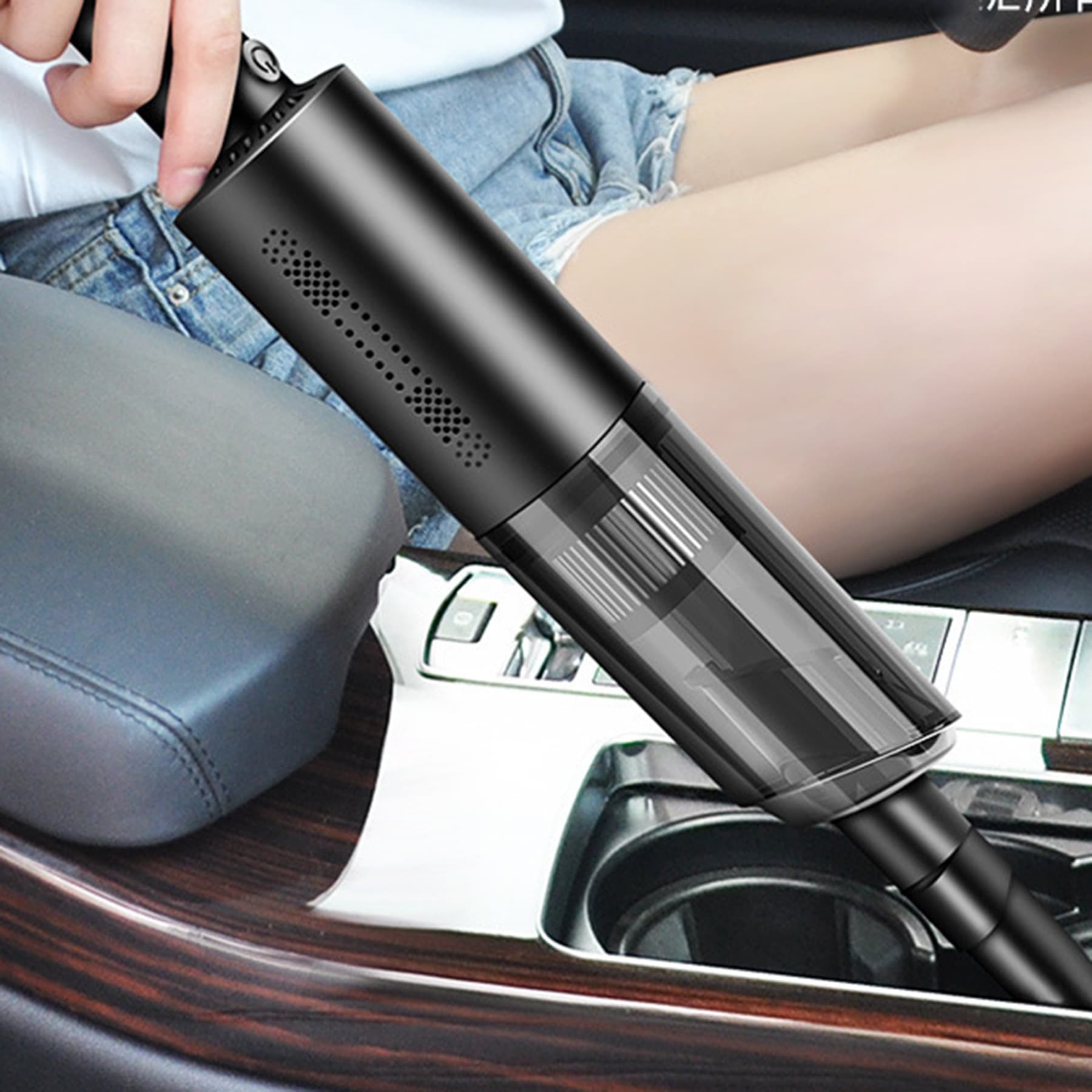 Portable Handheld Car Cordless Rechargeable Vacuum Cleaner thumbnail 7
