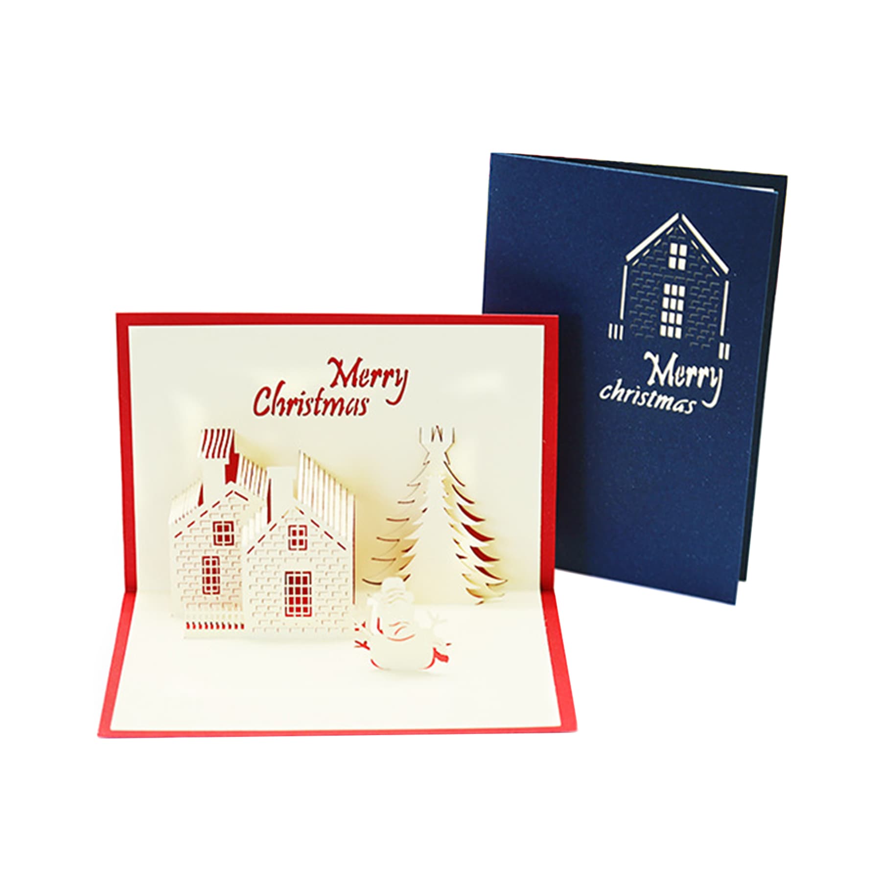 Paper Sculpture Christmas Card thumbnail 11