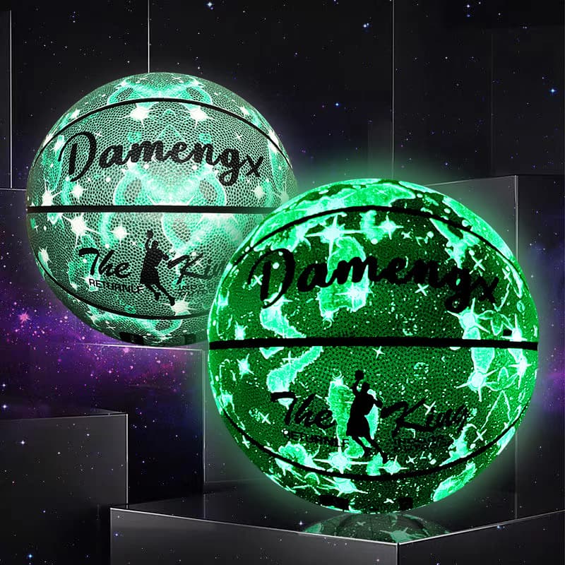 Custom Glow in the Dark Basketball thumbnail 2