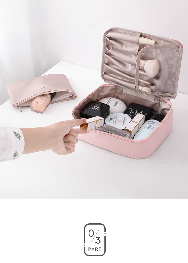 Handbag Travel Cosmetic Case Pouch thumbnail 2