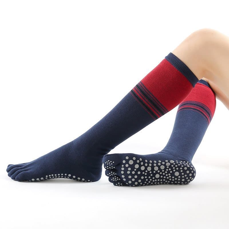 Long Non Slip Socks for Yoga Pilates Pure Barre And Ballet thumbnail 5