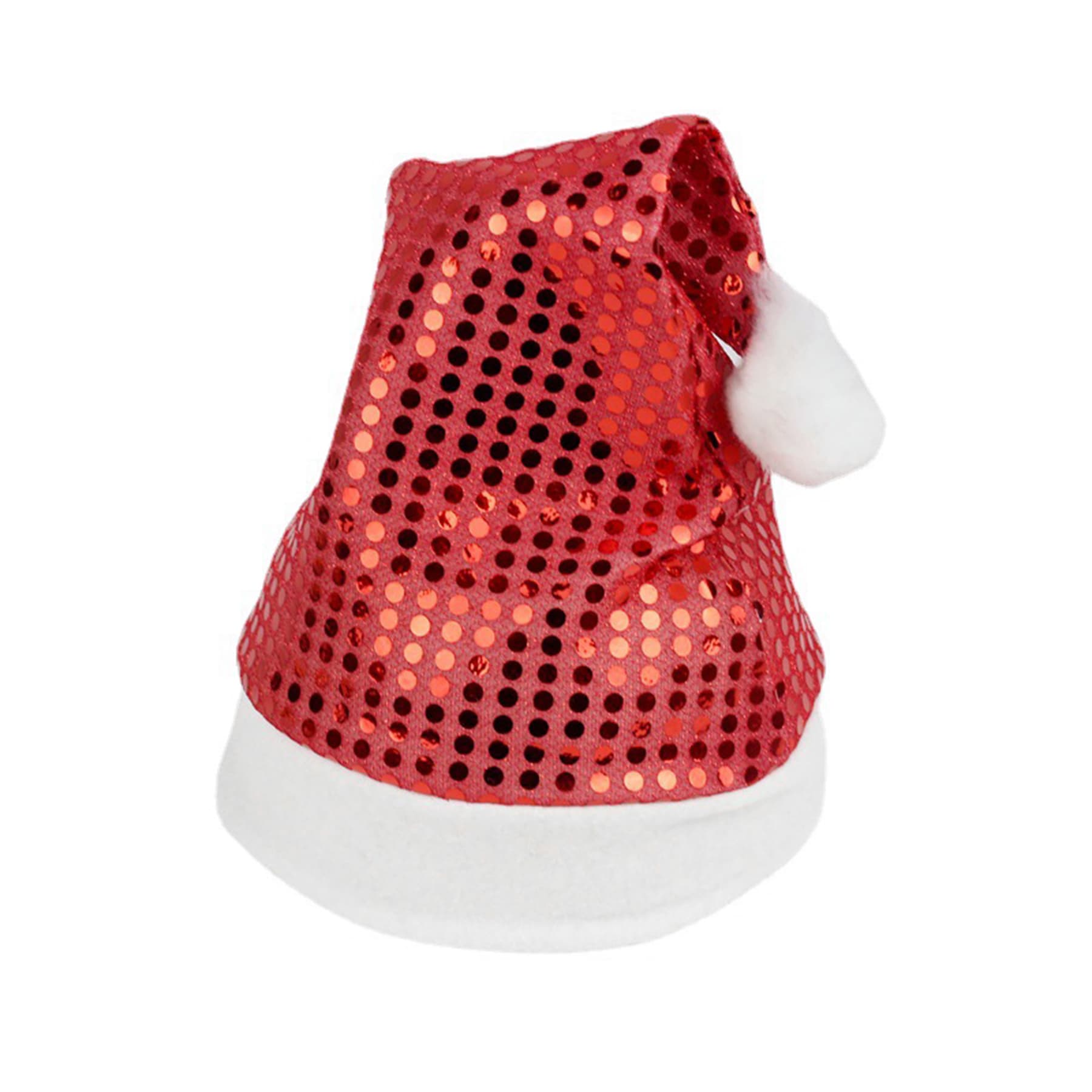 Sequin Santa Hat Xmas thumbnail 3