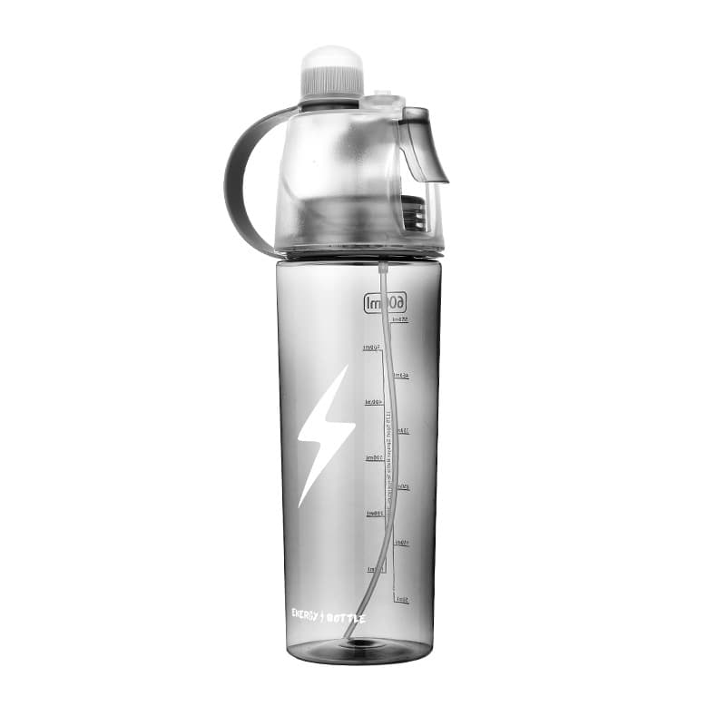 Portable Clear Spray Water Bottle 20Oz thumbnail 4