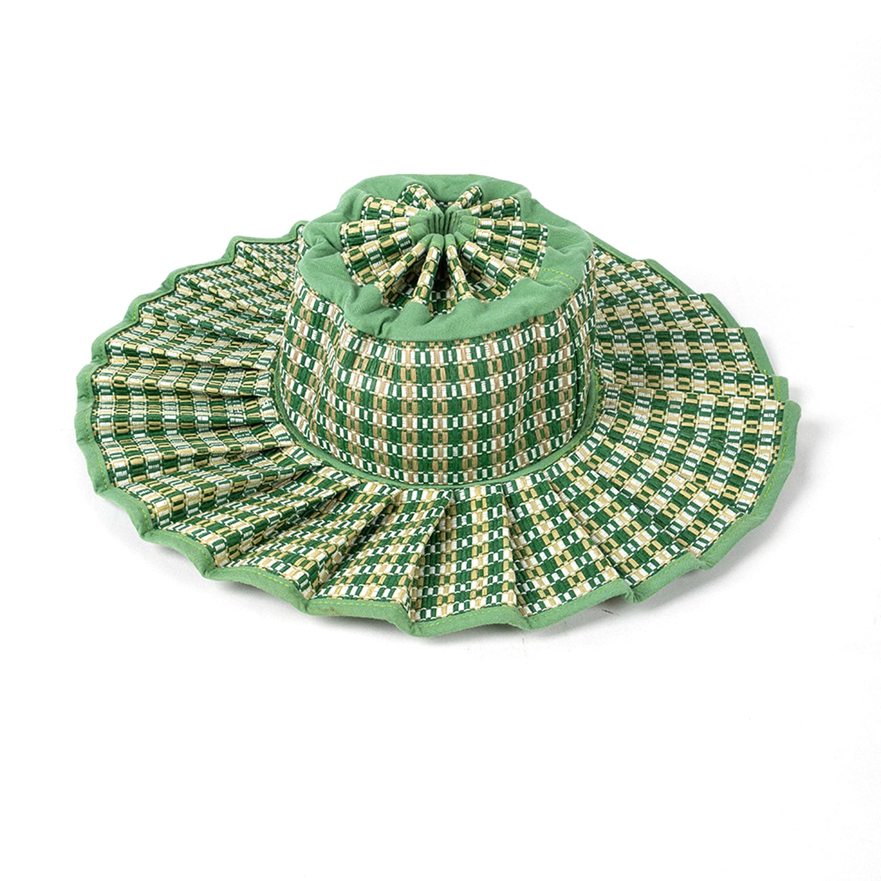 New Pleated Staw Hat thumbnail 13