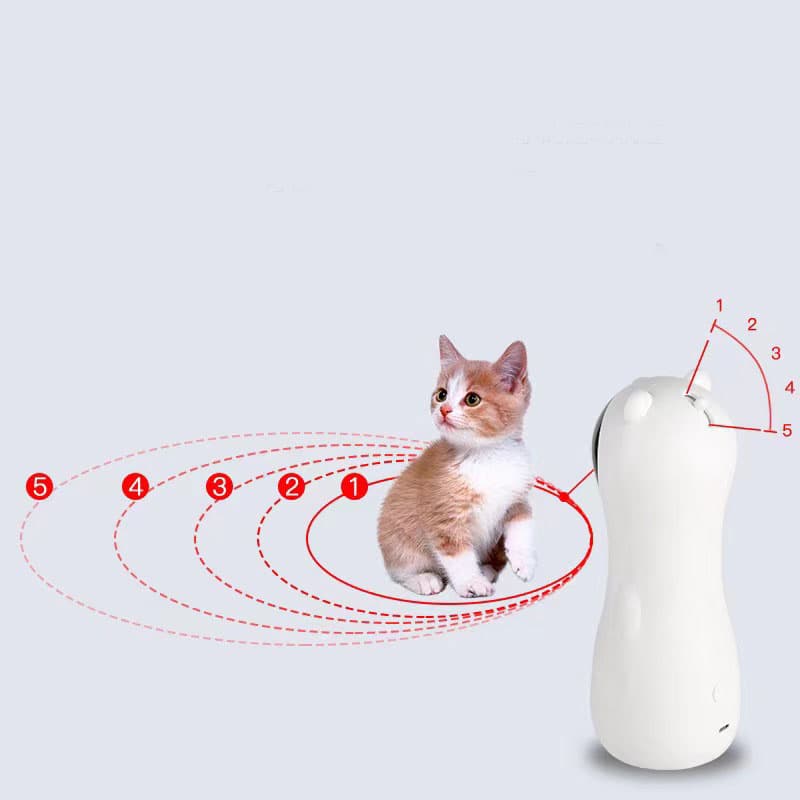 Rechargeable Automatic Laser Teaser for Cats thumbnail 3