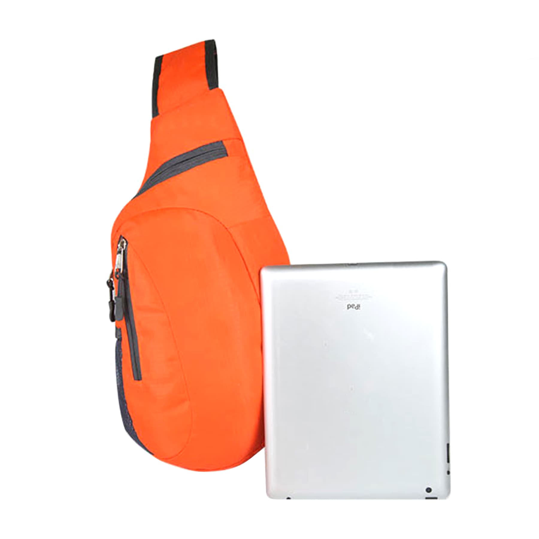 Foldable Nylon Triangle Messenger Bag thumbnail 2