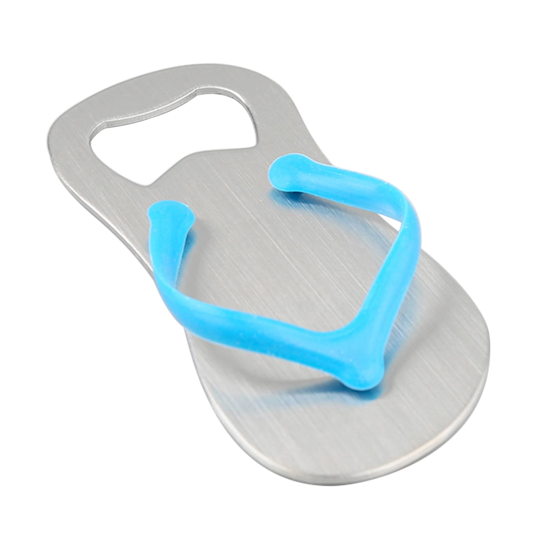 Slipper Shaped Mini Stainless Steel Bottle Opener thumbnail 2