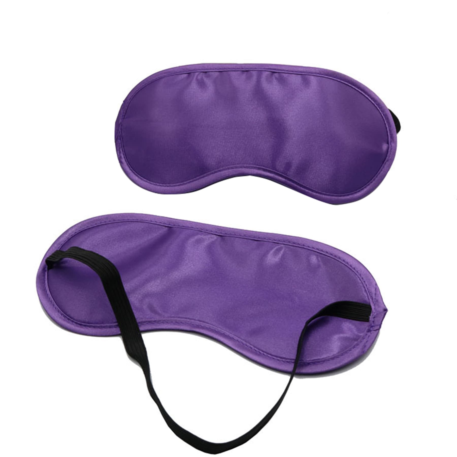 7.3" x 3.3" Polyester Sleeping Eye Mask W/ Elastic Strap thumbnail 4
