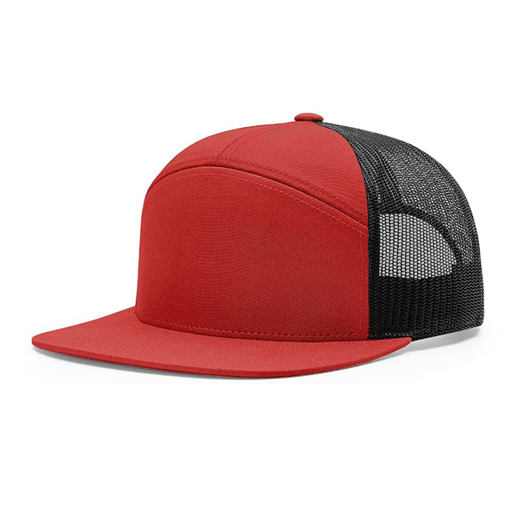 7 Panel Trucker Cap Hat thumbnail 6