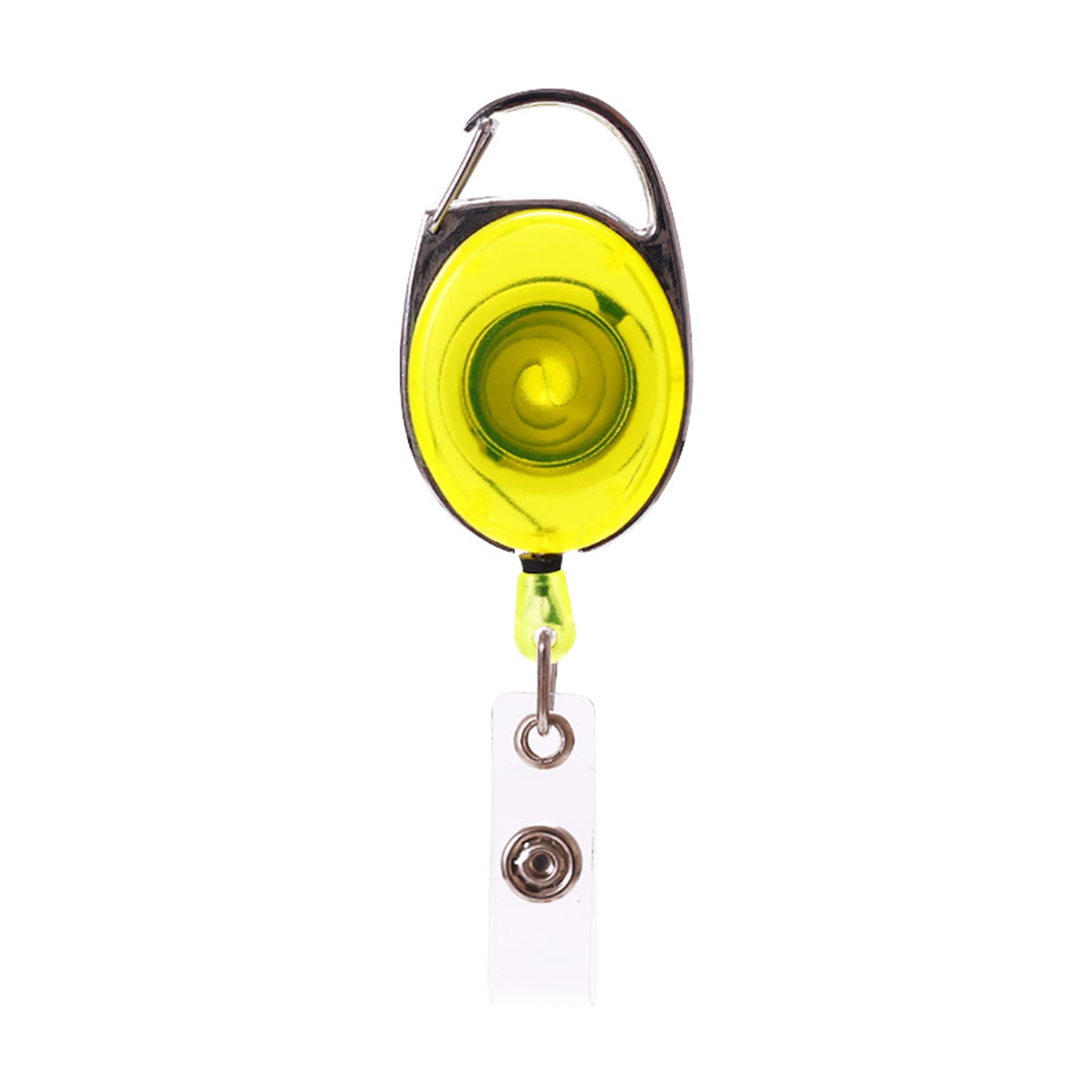 Oval Carabiner Badge Reel w/ Back Clip thumbnail 9