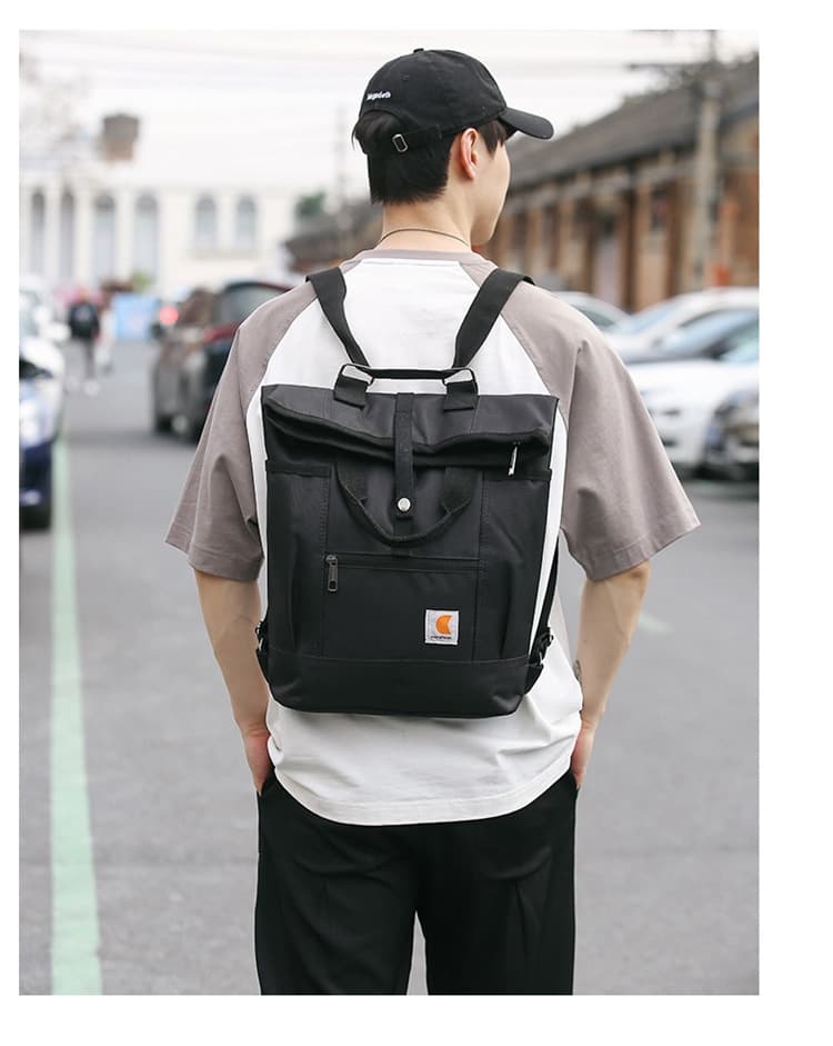 Polyester roll-up backpack thumbnail 2