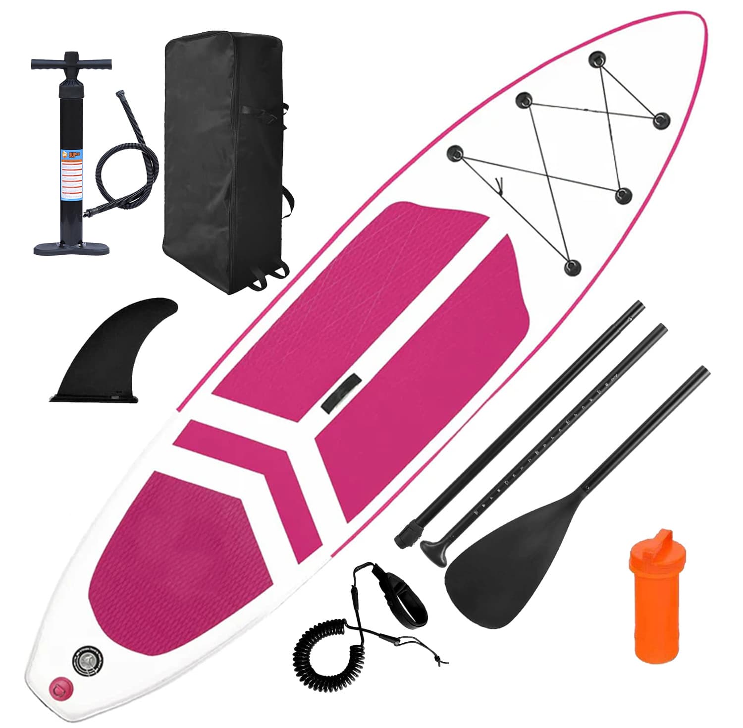 Inflatable Stand Up Paddle Board With Carry Bag thumbnail 4