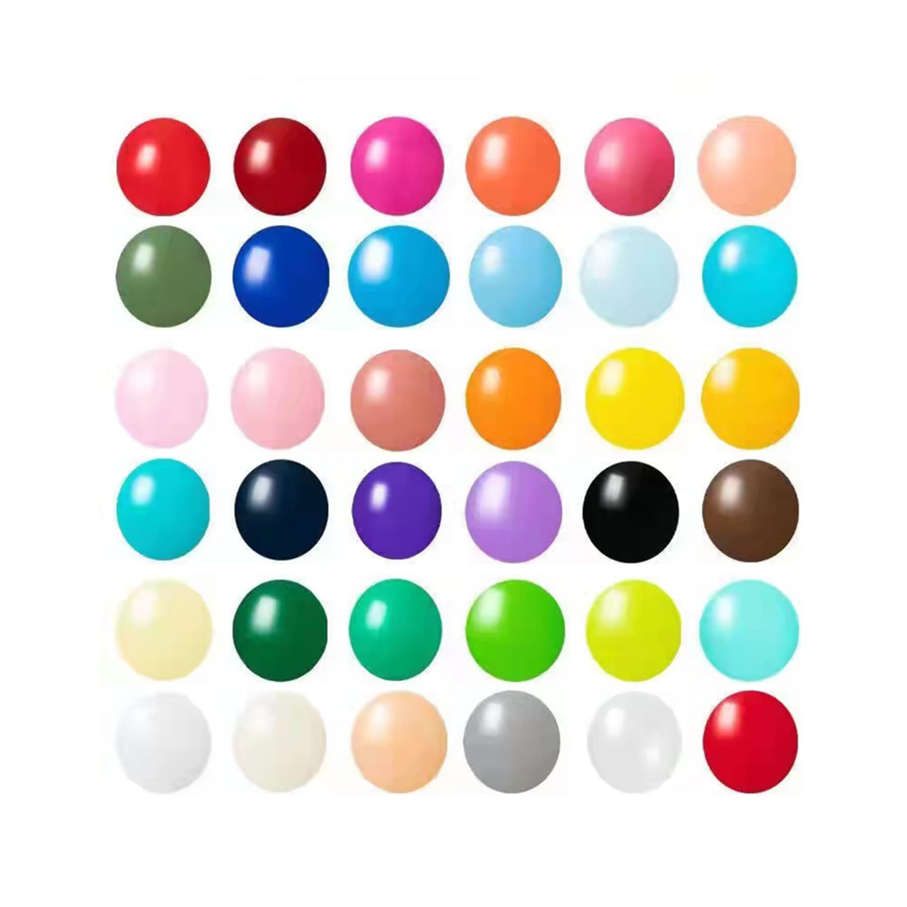 Assorted Color Party Balloons thumbnail 8