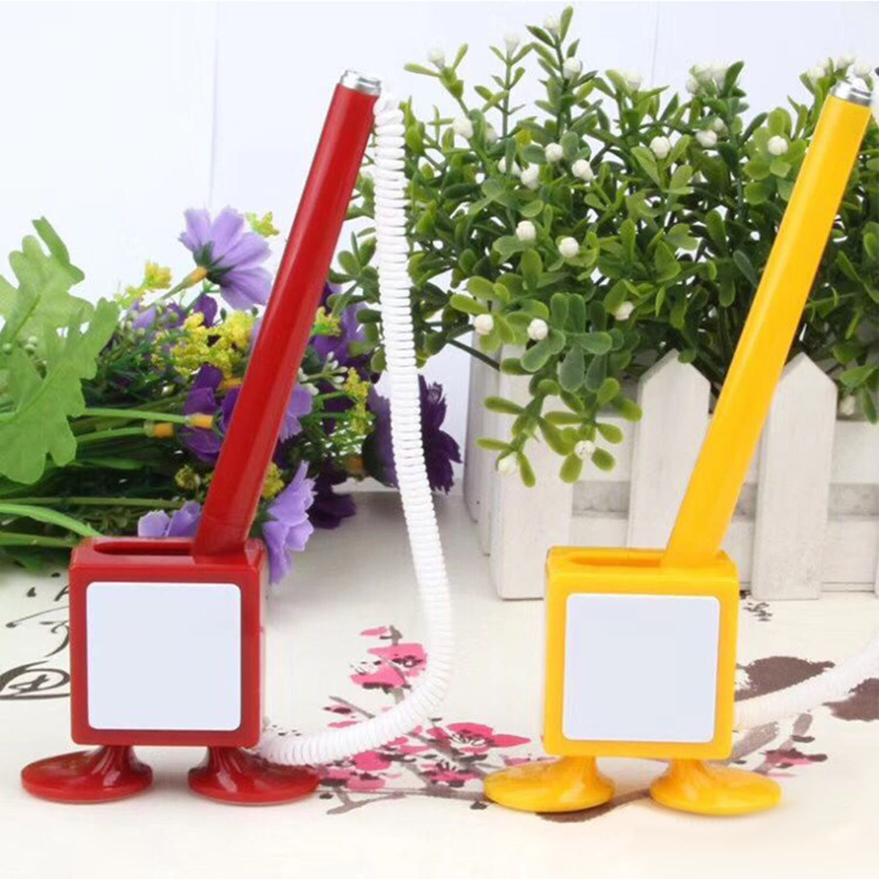 Desk Stick Stand Ball Pen