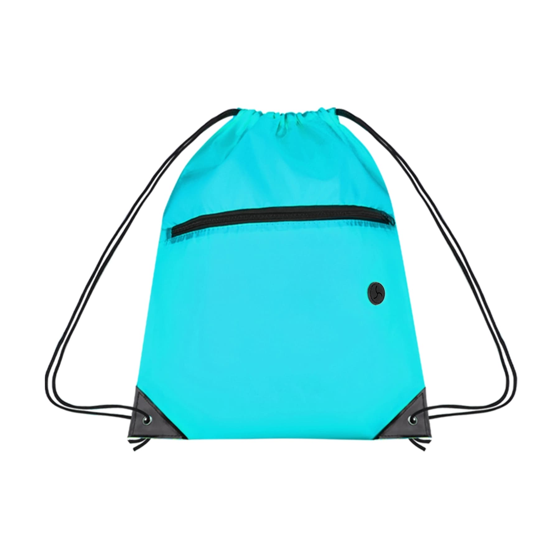 210D Cinch Bag w/Zipper pocket & Earbuds Slot thumbnail 11