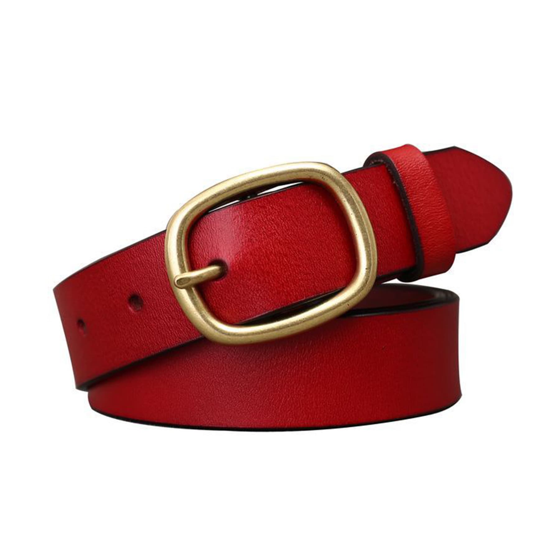 Cowhide Ladies Leather Belt thumbnail 4