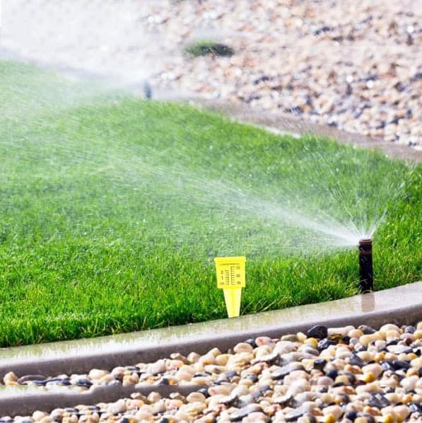 Garden Rain Sprinkler Water Gauge