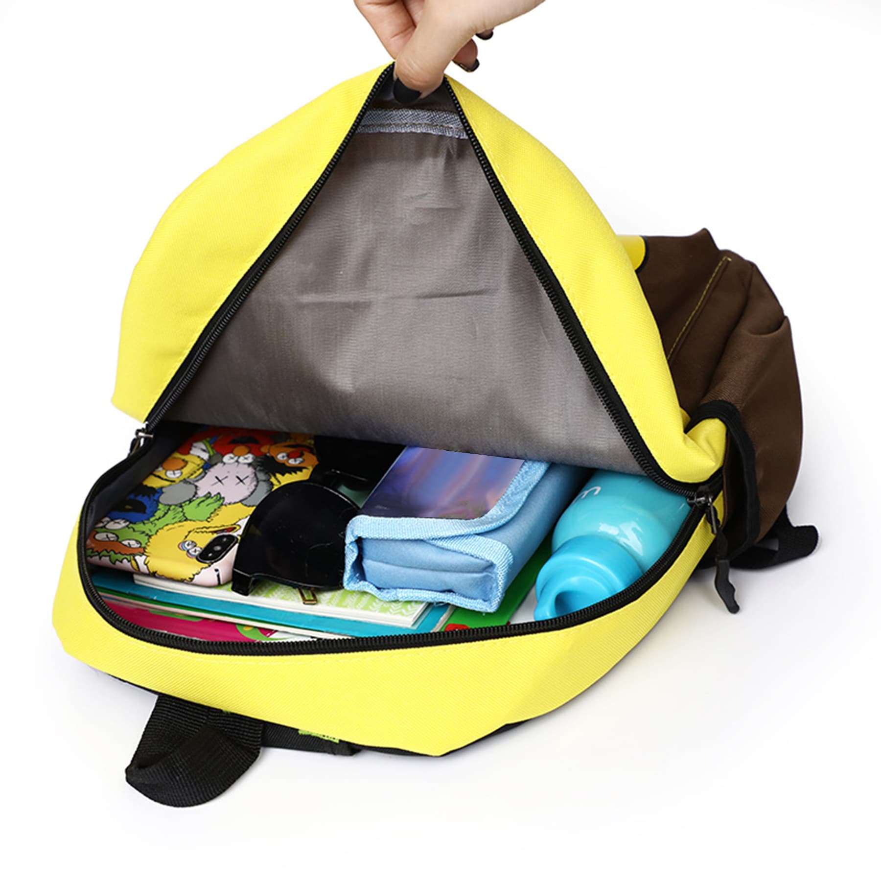 Two tone backpack
