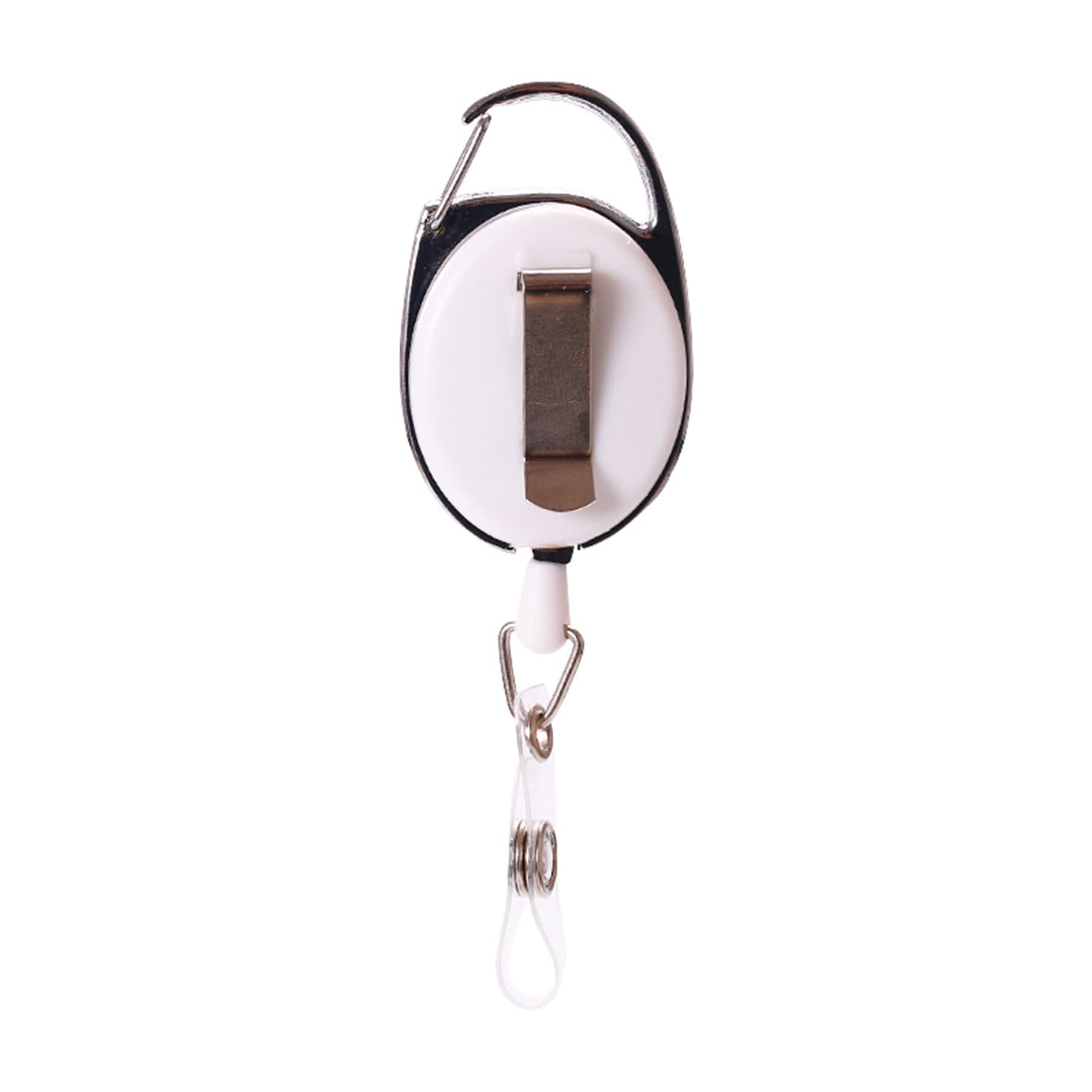 Oval Carabiner Badge Reel w/ Back Clip thumbnail 14