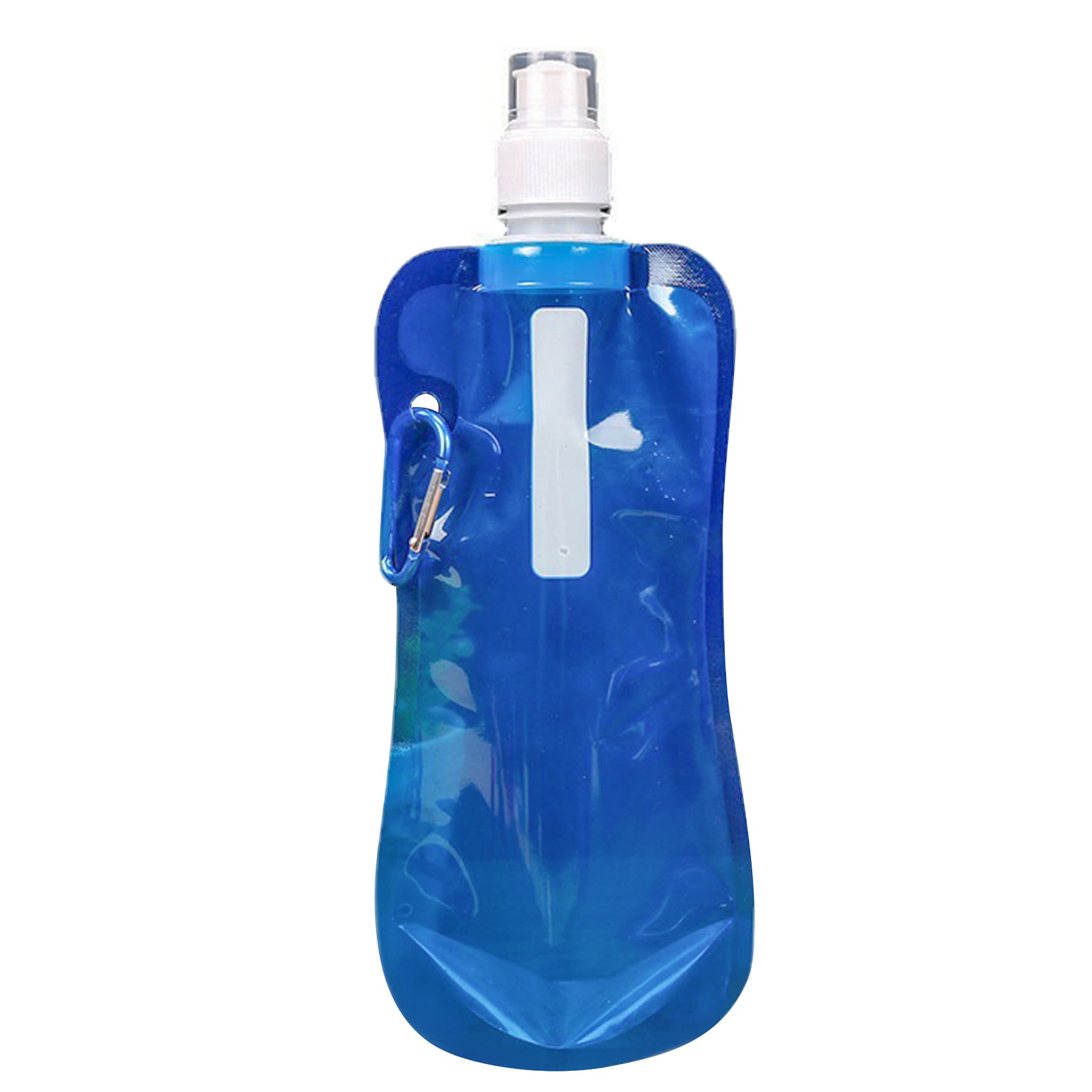 500ml PE Collapsible Water Bag Clip For Sports thumbnail 2