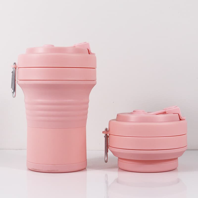 Folding Travel Sealed Silicone Water Cup thumbnail 8