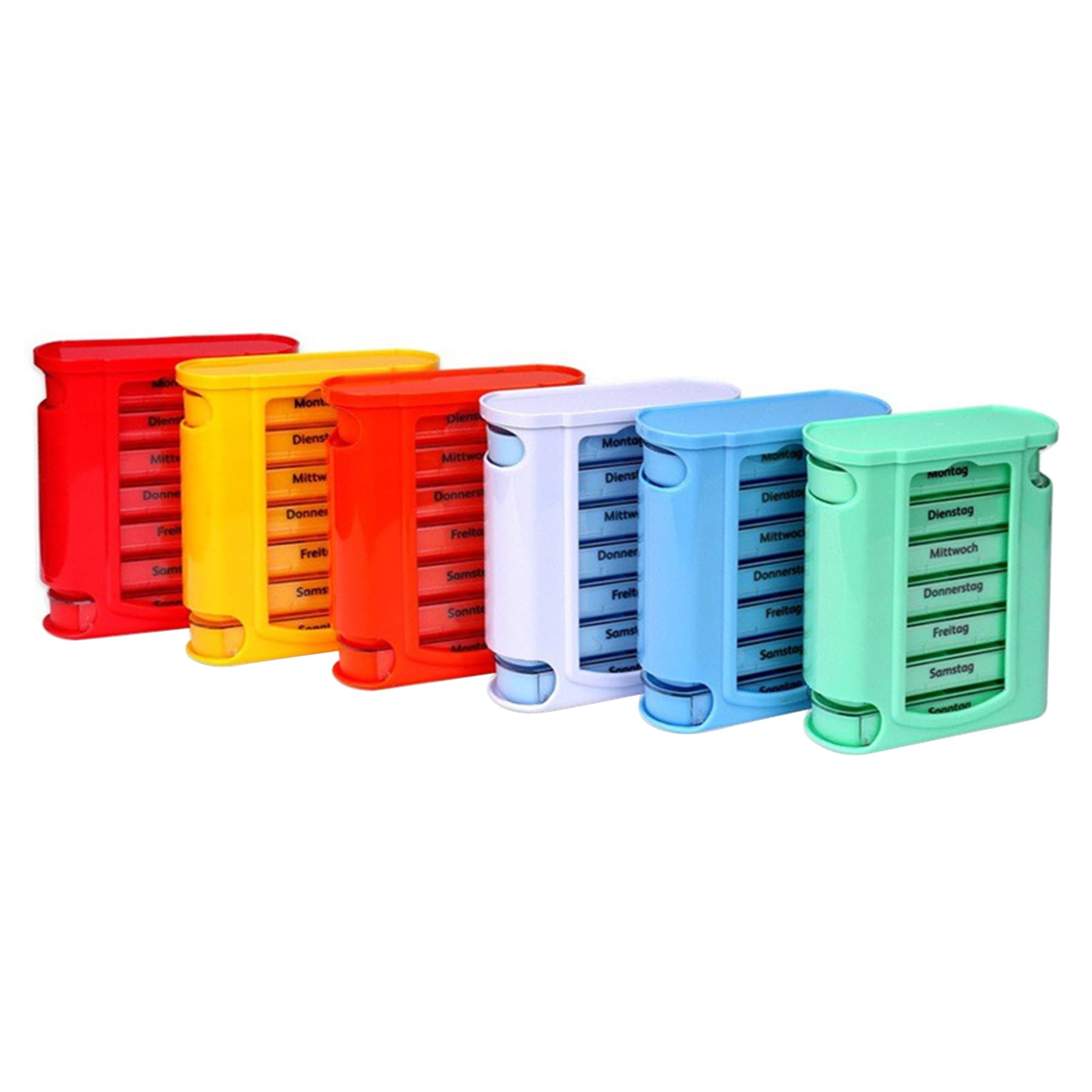 Pill Box Portable Tablets Medicine Dispenser thumbnail 8