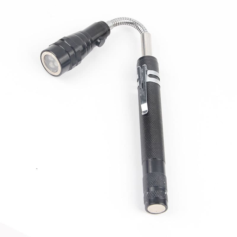 LED Telescopic Extensible Double Magnetic Flashlight thumbnail 6