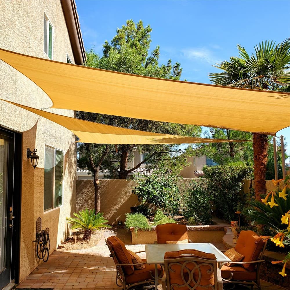 118"x 118" Outdoor Sun Shade Sail Canopy thumbnail 4