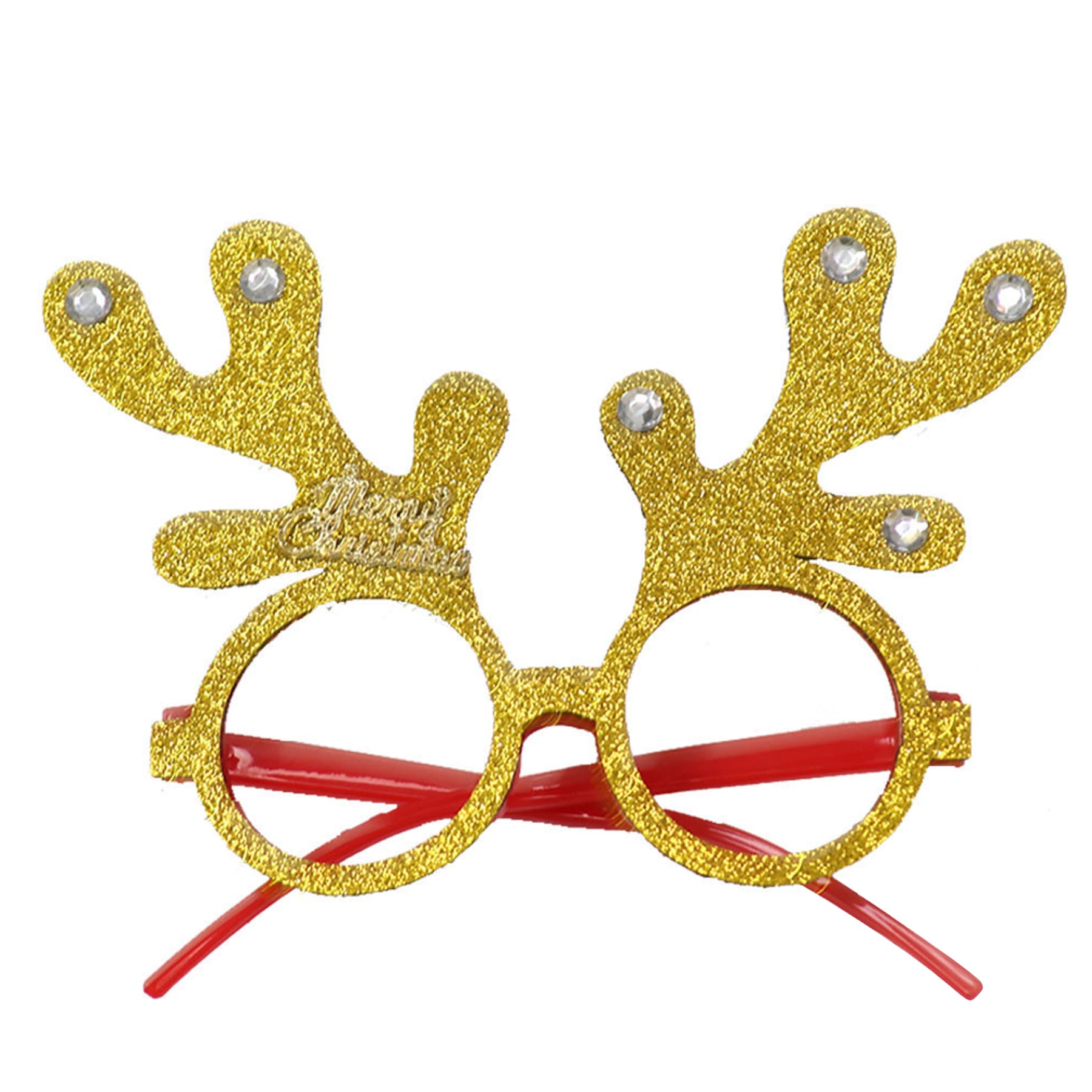 Christmas Decorated Plastic Glasses thumbnail 39