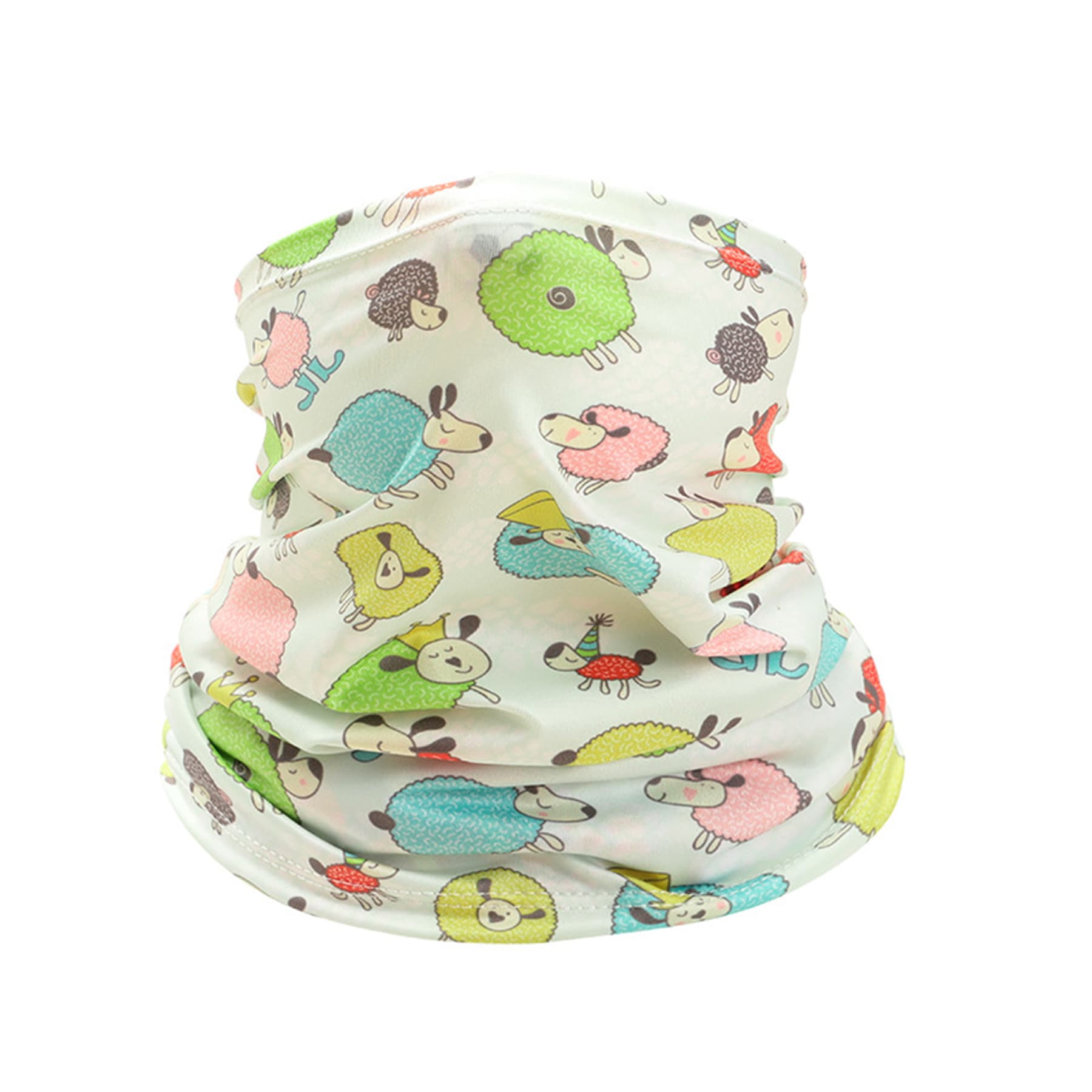 9"x20" Single Layer Lycra Full Color Tube Neck Gaiter thumbnail 16