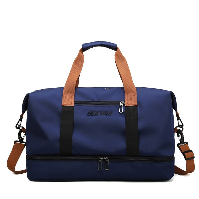 Oxford Gym Duffel Bag with Luggage strap thumbnail 6