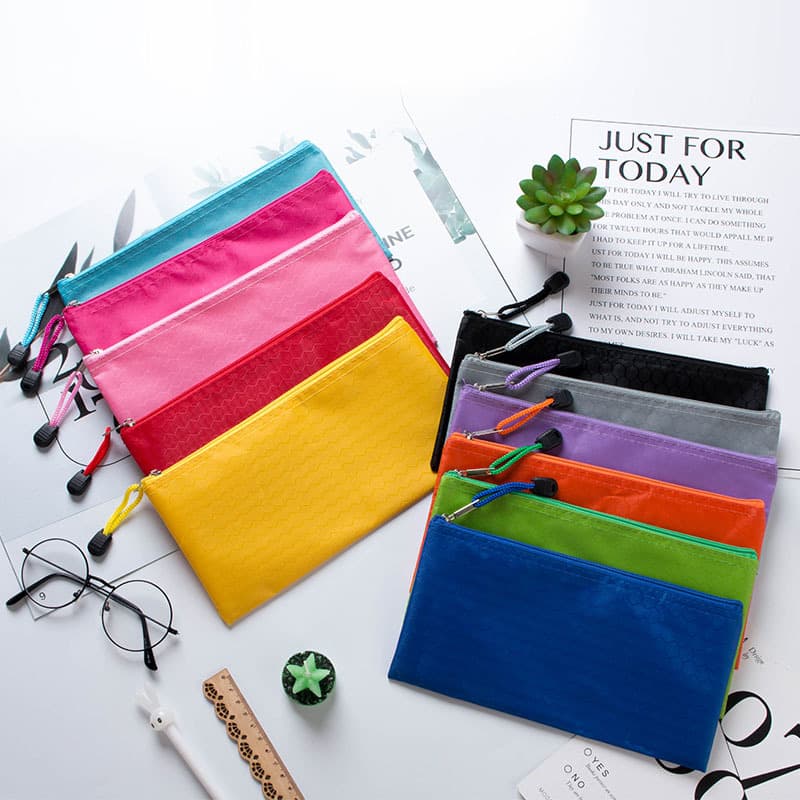 A5 Saves Effort Mesh Zipper Bags Storage Pockets thumbnail 2