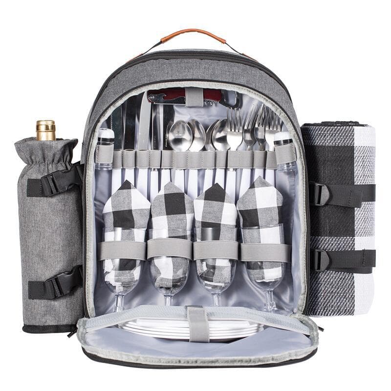 Leakproof Insulated Cooler Picnic Backpack All-Over Printing thumbnail 8