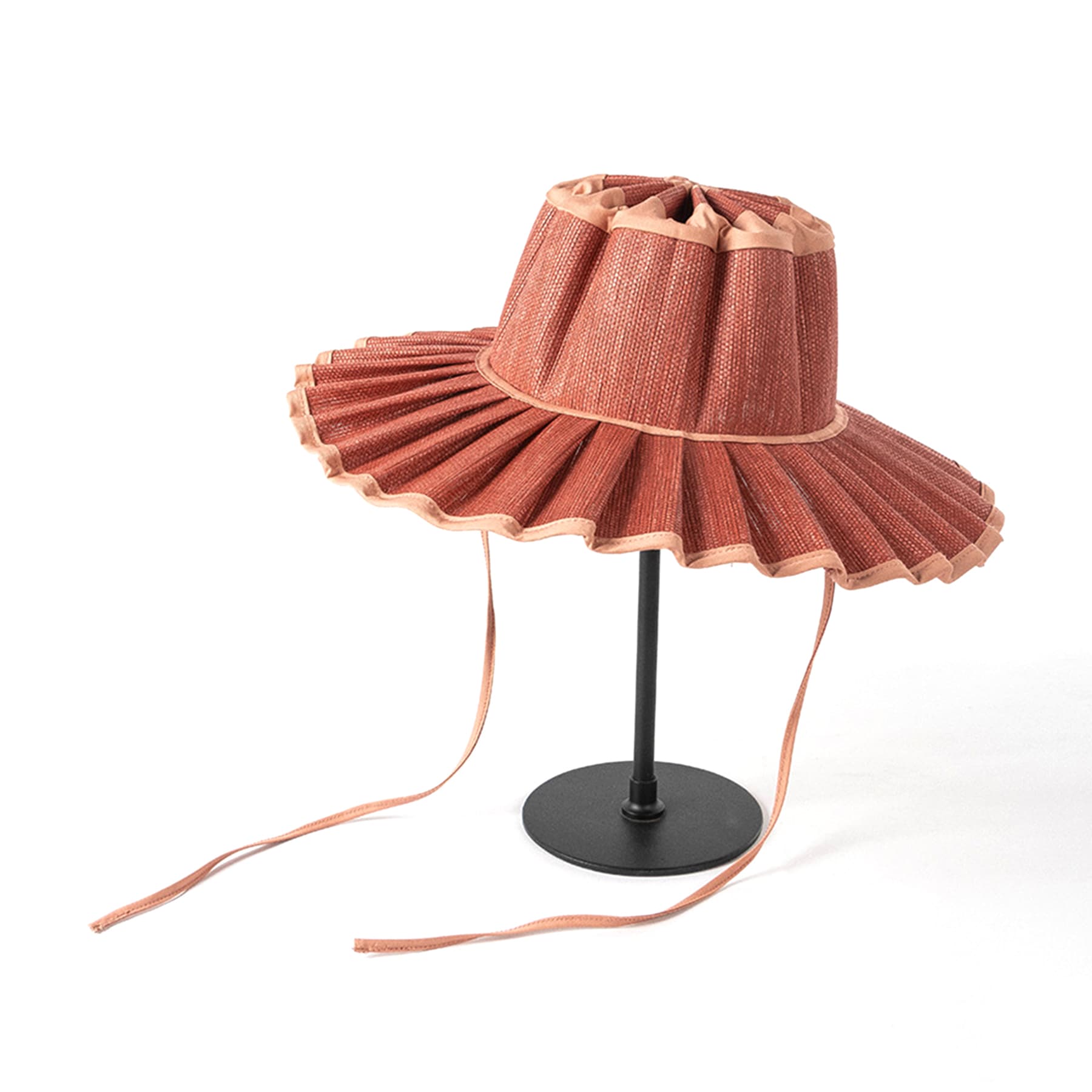 New Pleated Staw Hat thumbnail 14