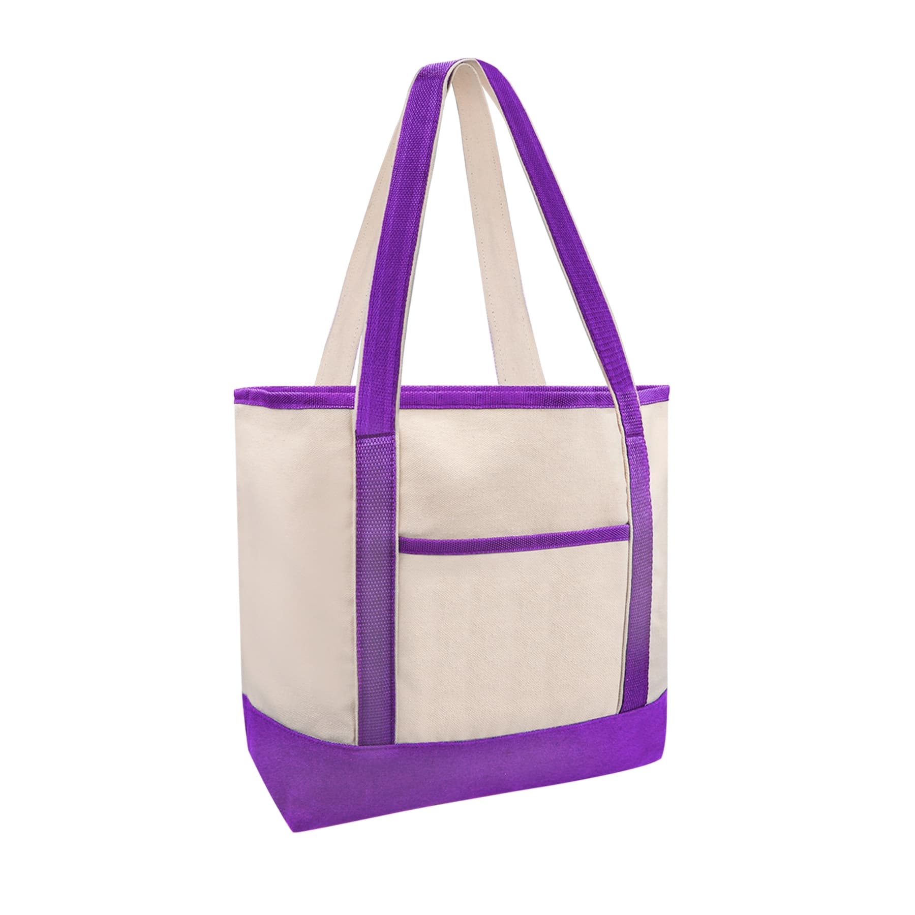12oz. Natural Canvas Boat Tote w/ Reinforced Handle thumbnail 9