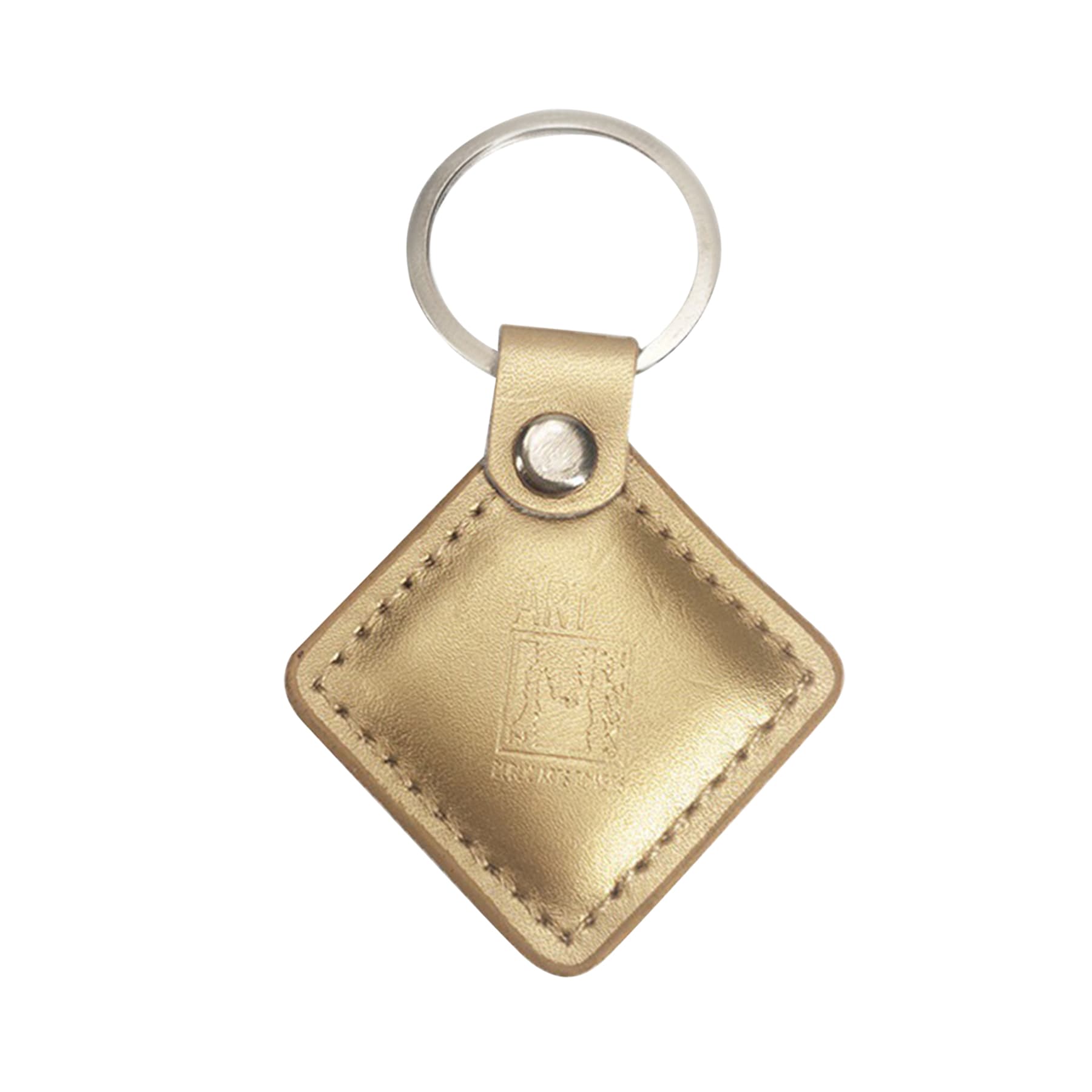 Leatherette Quadrate Keychain