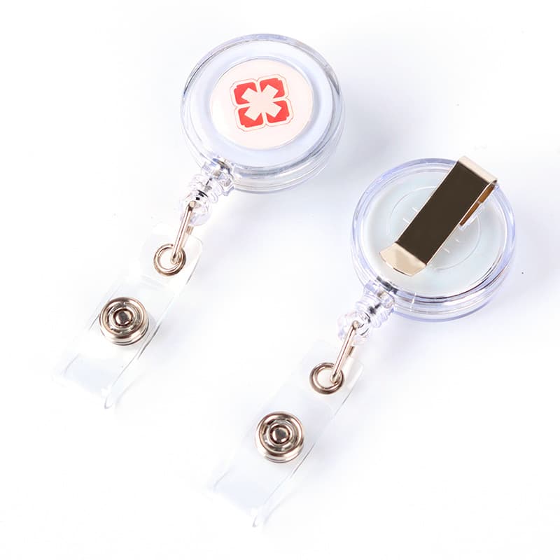 Cute Hospital Plastic ID Badge Reel Card Holder thumbnail 4