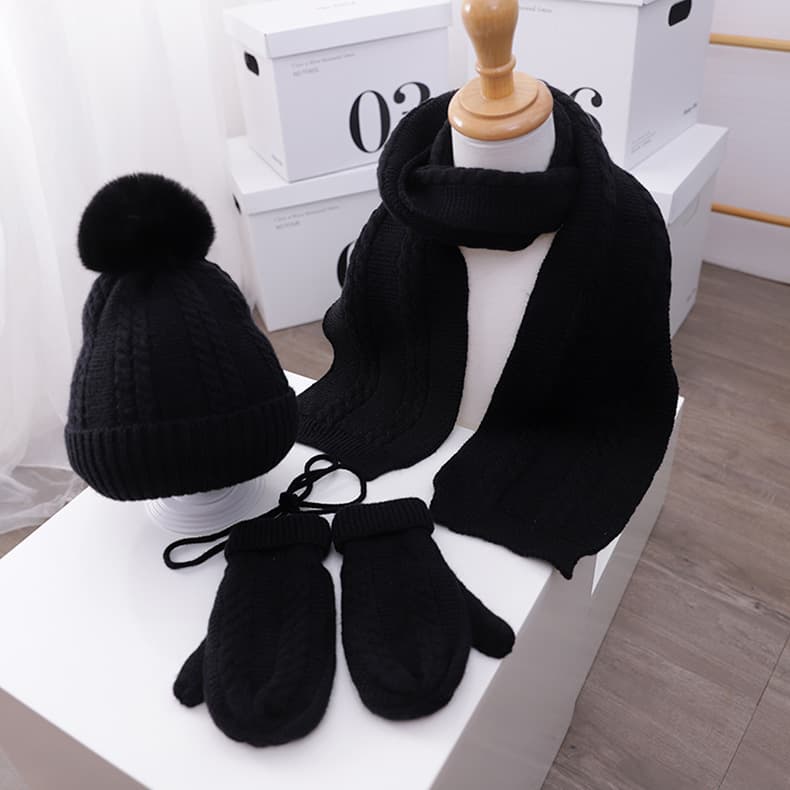 Kids Winter Scarf Set