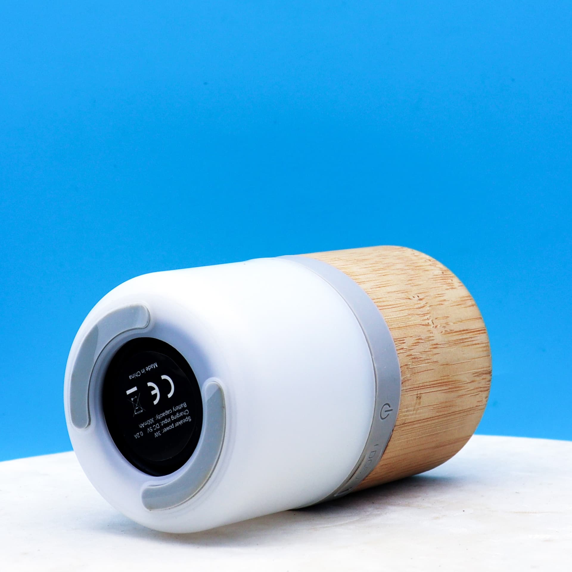 Light Up Bamboo Bluetooth Speaker thumbnail 2