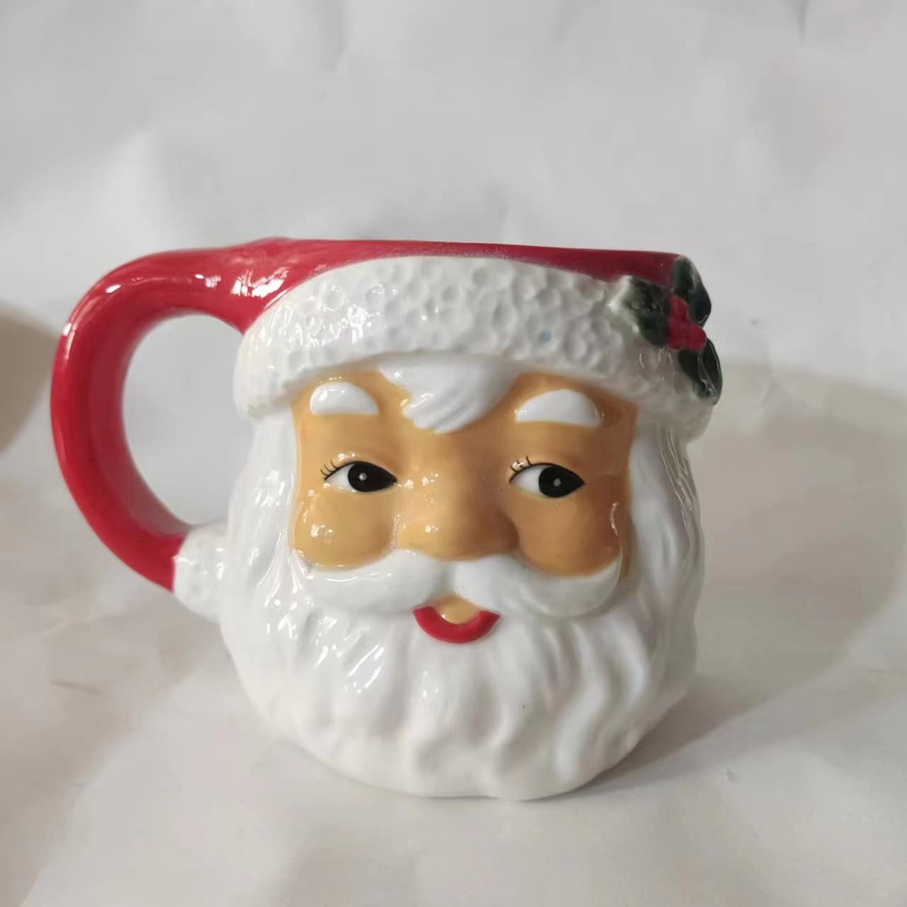 Christmas Santa Ceramic Coffee Cup Mug thumbnail 4