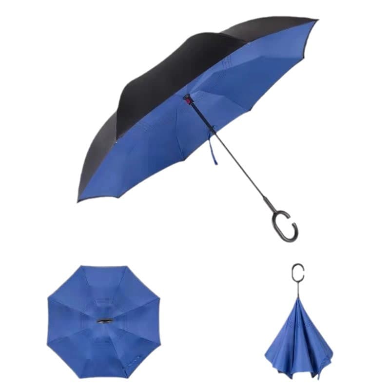 C-Shaped Handle Reverse Umbrella thumbnail 6