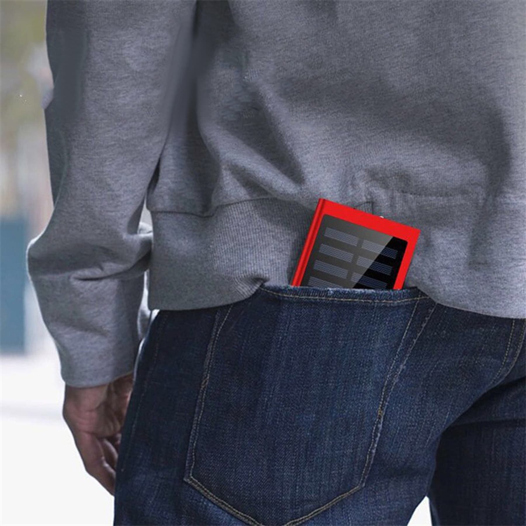 10,000 Mah Wireless Charger & Solar Power Bank