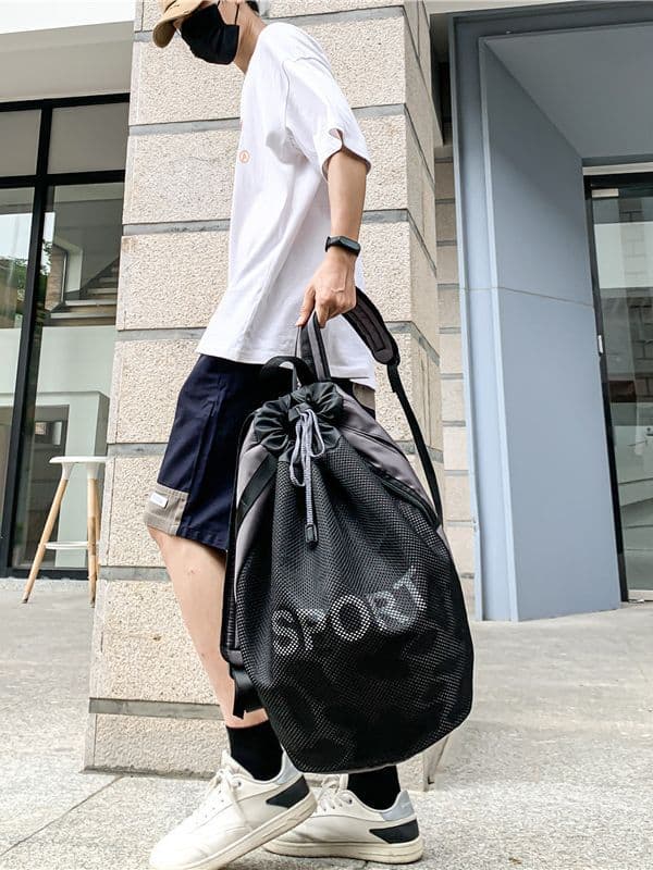 Large Capacity Gym Drawstring Backpack thumbnail 5