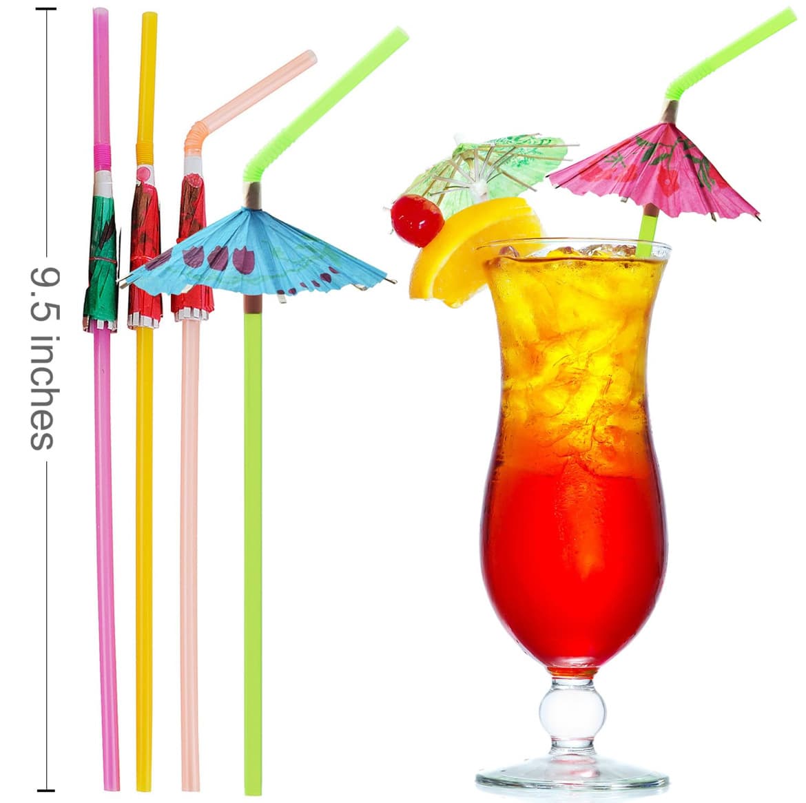 Umbrella Drinking Straws thumbnail 6