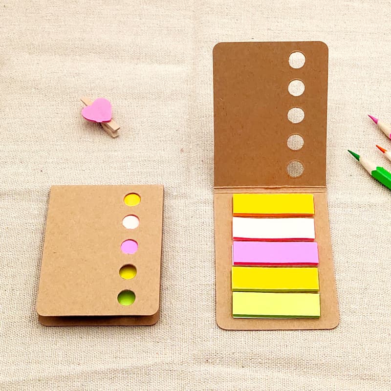 Kraft Notebook Sticky Memo Pad thumbnail 7