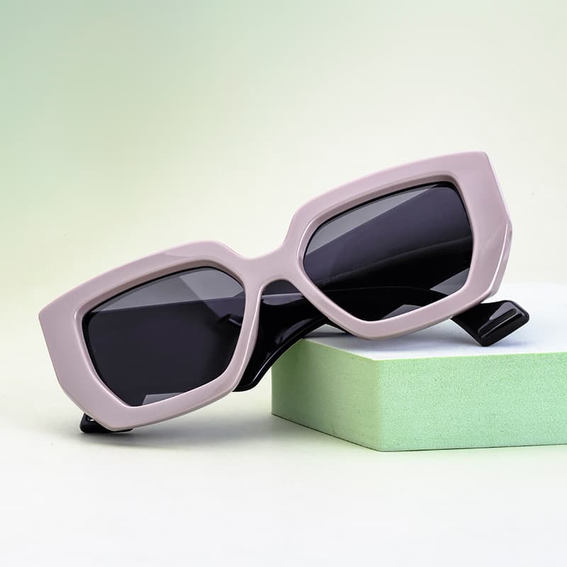 UV Protection Unisex Vintage Square Sunglasses thumbnail 10