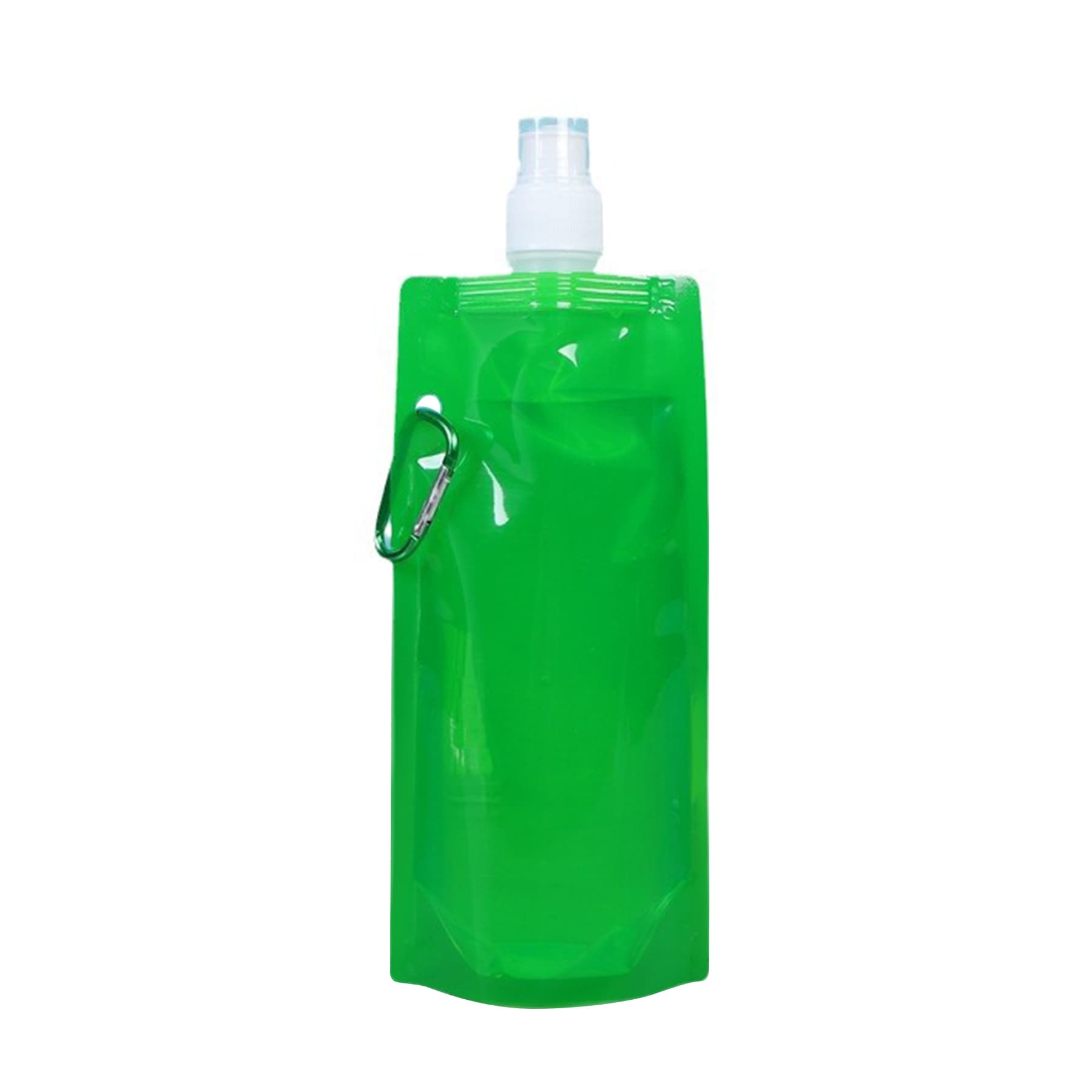 16oz PE Collapsible Water Bag Clip For Sports thumbnail 8